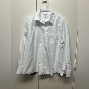 J Crew 100% cotton button down - Women’s Large